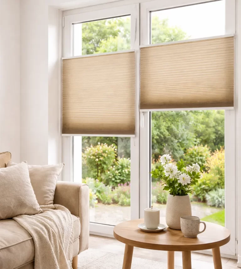 Praktische en stijlvolle raamdecoratie zonder schroeven of boren.