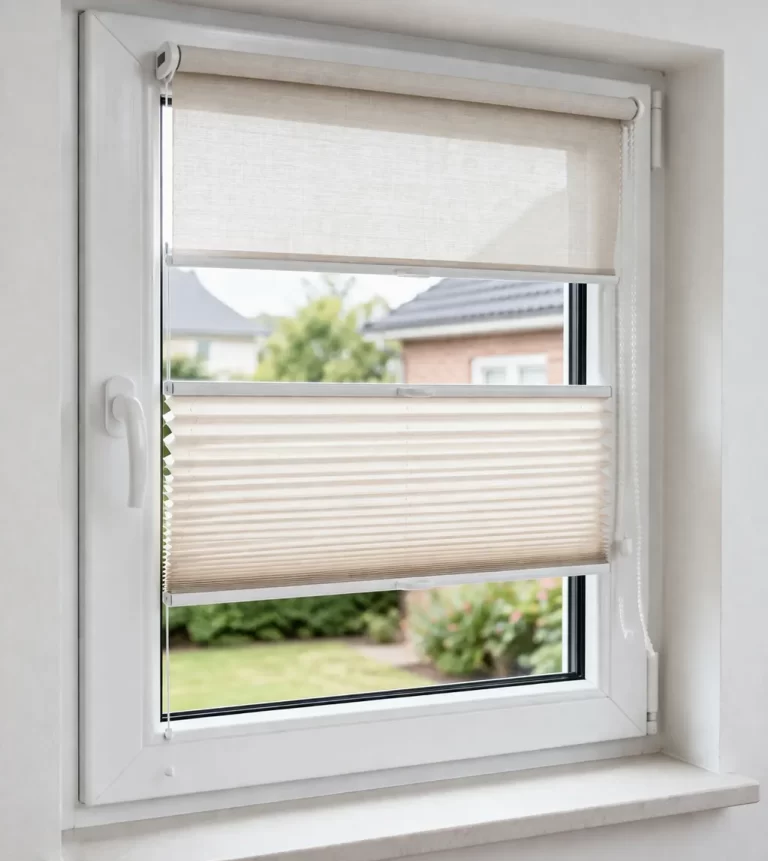 Moderne en praktische raamdecoratie die perfect past bij kunststof kozijnen. Strak, licht en stijlvol.
